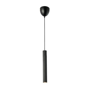 Nordlux Vico - lampe suspendue - Ø 12,5 x 150 cm - noir