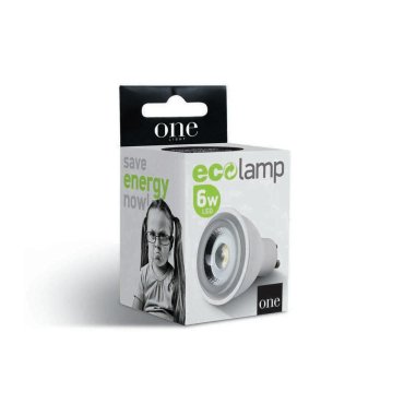 ONE Light MR16 Colours - Ø 5 x 5.5 cm - GU10 - 6W non-dimmable - couleur bleue - blanc