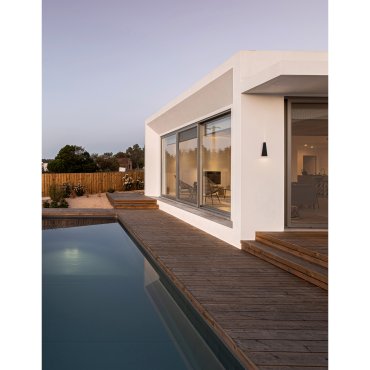 Nova Luce Veiro - applique d'extérieur - 9,3 x 9 x 20,5 cm - 6W LED inclus - IP65 - anthracite