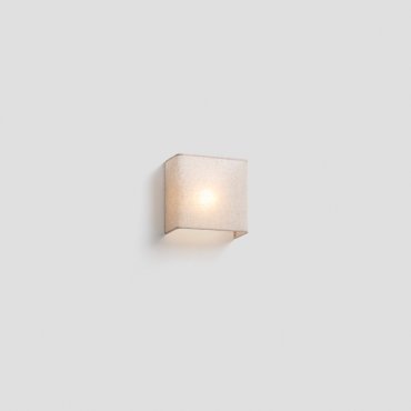 Faro Otton square - applique murale - 10,8 x 20 x 20,5 cm - jute clair