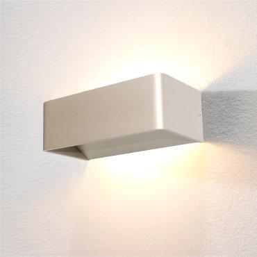 Artdelight Mainz - applique murale - 20 x 10 x 7 cm - 2 x 3W LED dimmable inclus - champagne