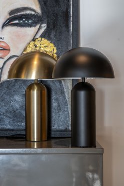 Artdelight Best - lampe à poser - Ø 25 x 34,5 cm - bronze
