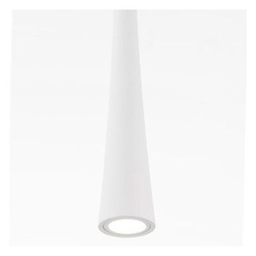 Nova Luce Goccio - lampe suspendue - Ø 3 x 160 cm - 7W LED inclus - blanc