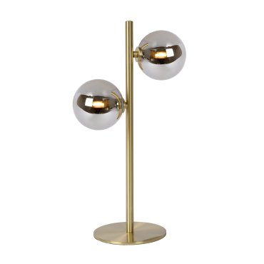 Lucide Tycho - lampe à poser - 15 x 22 x 43 cm - or mat