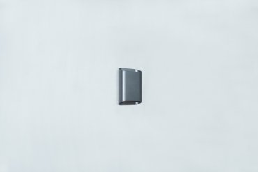Artdelight Diaz Small - applique murale - 4 x 10 x 15 cm - 2 x 3W LED inclus - IP54 - métal brossé