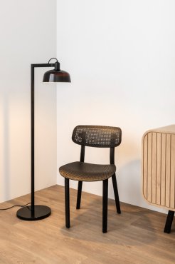 Faro Tatawin - lampadaire - 30 x 47,4 x 148 cm - noir