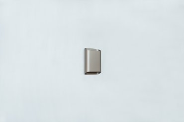 Artdelight Diaz Small - applique murale - 4 x 10 x 15 cm - 2 x 3W LED inclus - IP54 - champagne