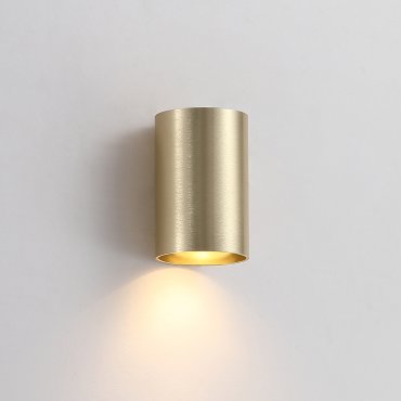 Searchlight Round - applique murale - Ø 6,5 x 10 cm - or