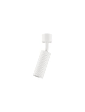 Nova Luce Comet - plafonnier - Ø 4 x 17 cm - blanc sable