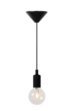 Lucide Fix - lampe suspendue - Ø 10 x 110 cm - noir