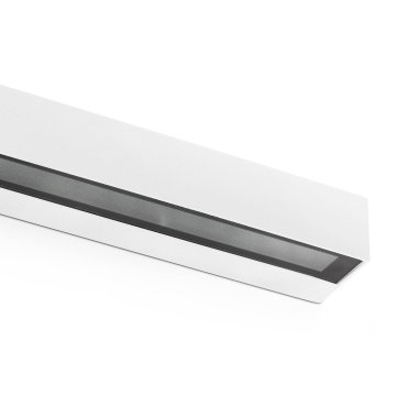 Faro Doro - applique murale - 38 x 7,5 x 5,8 cm - 20W LED inclus - IP65 - blanc mat