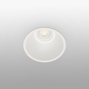 Faro Fresh - spot encastrable - Ø 90 mm, Ø 83 mm encastrable - IP44 - blanc mat