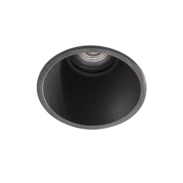 Faro Fresh - spot encastrable - Ø 89 mm, Ø 83 mm encastrable - IP65 - noir mat