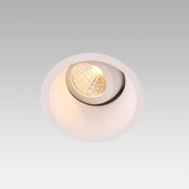 Faro Fox Orientable - spot à encastrer - Ø 50 mm, Ø 45 mm à encastrer - 3-5W LED dimmable inclus - blanc mat