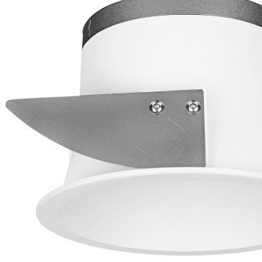 Nova Luce Ric - spot à encastrer - Ø 123 mm, Ø 110 mm à encastrer - blanc