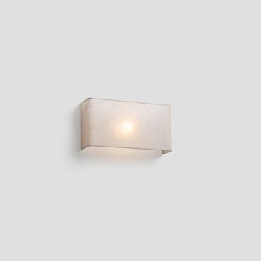 Faro Otton vertical - applique - 10,5 x 20 x 37,5 cm - jute clair