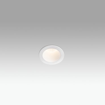 Faro Fox - spot à encastrer - Ø 40 mm, Ø 35 mm à encastrer - 3-5W LED dimmable inclus - blanc mat