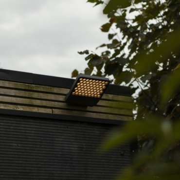 Lutec Atlantis - projecteur - 22,2 x 20,1 x 10,8 cm - 24W LED incl. - 4000K - IP54 - gris foncé