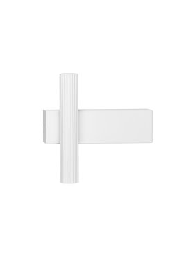 Nova Luce Paron - applique murale - 5,5 x 15 x 15 cm - 6W LED inclus - blanc sable