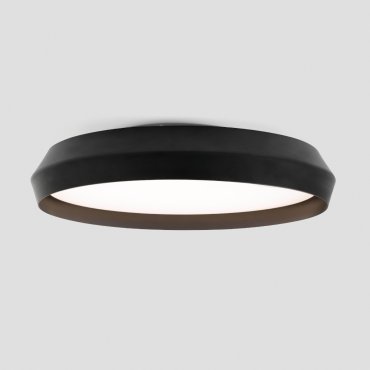 Faro Shoku - plafonnier - Ø 60 x 9,3 cm - 40W LED dimmable inclus - noir