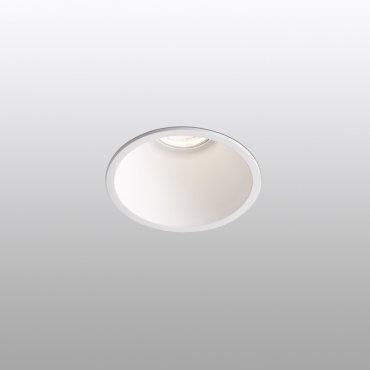 Faro Fresh - spot encastrable - Ø 90 mm, Ø 83 mm encastrable - blanc mat