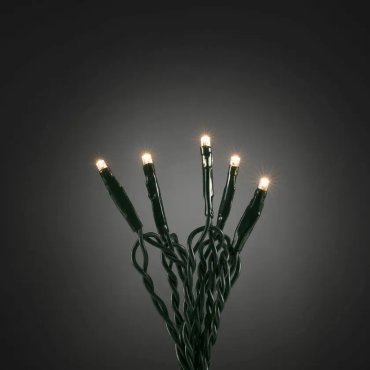 Konstsmide Guirlandes de Noël - Jeu de lumières Micro LED - 693cm - 50 pièces - vert foncé