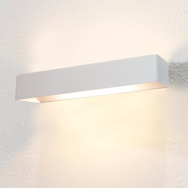 Artdelight Mainz XL - applique murale - 50 x 10 x 7 cm - 2 x 6,3W LED dimmable inclus - blanc