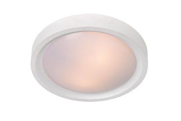Lucide Lex - plafonnier - Ø 33 x 10 cm - blanc