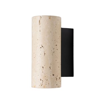 Maxlight Tek - applique murale - 7 x 17 x 9,5 cm - travertin