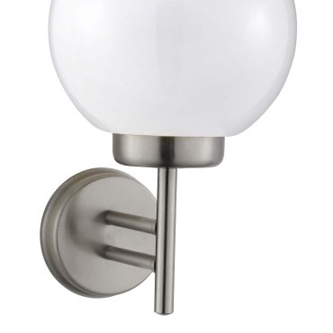 Searchlight Orb Lanterns - applique murale d'extérieur - 20 x 33 cm - IP44 - acier inoxydable