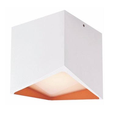 Artdelight Kiel - plafonnier extérieur - 10 x 10 x 11 cm - 12W LED dimmable inclus - IP54 - blanc