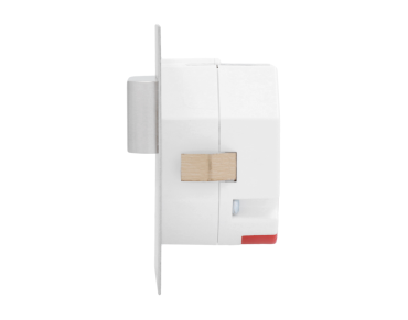 Skoff Tango Short LED - applique encastrée - 73 x 73 mm - 1,8W LED inclus - 230V - noir - 3000K