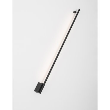 Nova Luce Gropius - applique murale - 90 x 7 x 3,5 cm - 15W LED inclus - noir sable