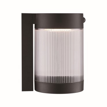 Nordlux Coupar Solar - applique murale extérieure à énergie solaire - Ø 14 x 22 x 18 cm - 3,2W LED inclus - IP44 - noir