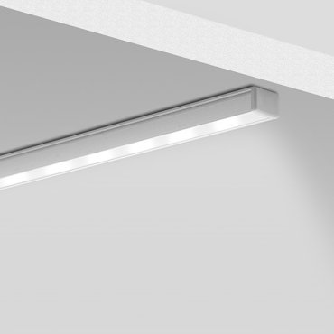 KLUS PIKO - profilé - 1 x 0,7 cm - argent anodisé