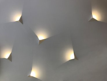 VK Lighting Asteri - applique murale - 24,5 x 7,5 x 20,5 cm - 3W LED inclus - noir