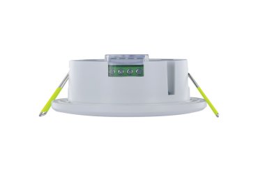Integral LED - détecteur de mouvement micro-ondes - Ø 93 mm, Ø 73 mm diamètre d’encastrement - blanc mat