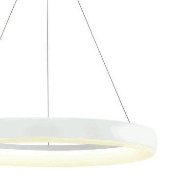 ONE Light LED Suspension Rings - lampe suspendue - Ø 60 x 200 cm - 40W LED inclus - blanc