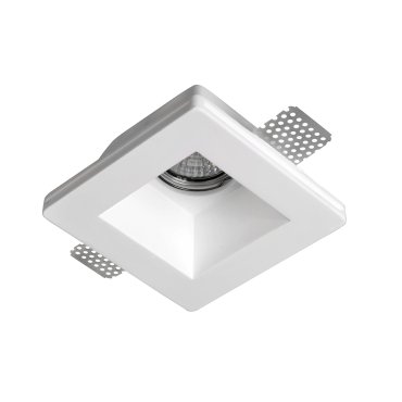Artdelight Cygan - spot encastré - 120 x 120 mm, 123 x 123 mm format encastré - blanc