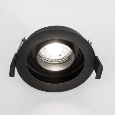 Nova Luce Cedi - spot encastrable - Ø 100 mm, Ø 95 mm encastrable - noir sable