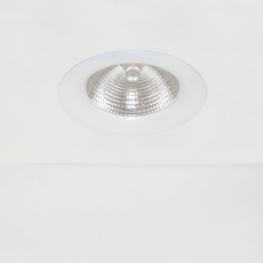 Artdelight Dawn - spot encastrable - Ø 115 mm, Ø 105 mm encastrable - 7W LED inclus - IP44 - blanc