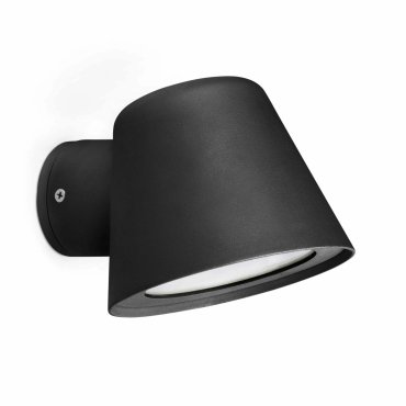 Faro Gina - applique murale - 11,5 x 15 x 9 cm - IP44 - noir mat
