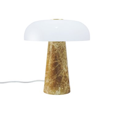Design for the People Glossy Mini - lampe à poser - Ø 22,3 x 24,3 cm - beige