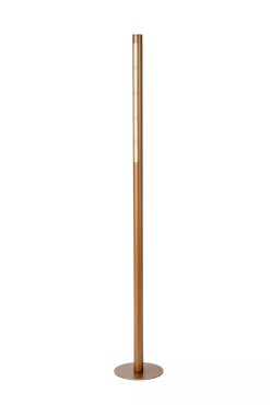 Lucide Griffith - lampadaire avec variateur tactile - Ø 21 x 140 cm - 18W dimmable LED inclus - bronze