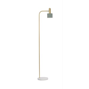 Nova Luce Paz - lampadaire - 165 cm - menthe et or
