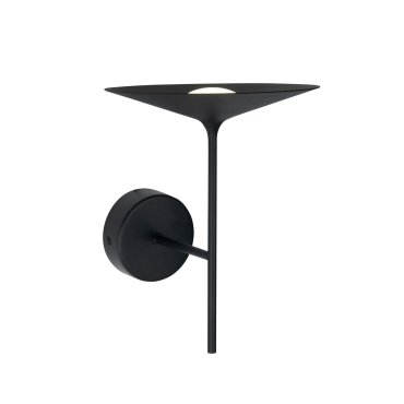 Maxlight Hana - applique murale - 17,5 x 21,8 x 21,2 cm - 6W LED inclus - noir