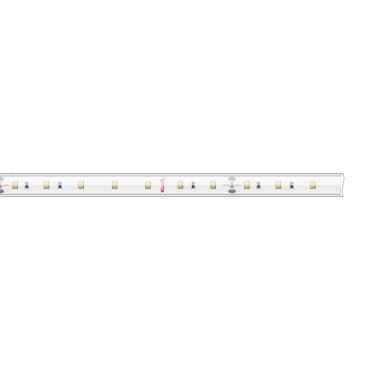 KLUS Bande LED - largeur 1cm, longueur 500cm - 24Vdc - dimmable - 4,8W LED par mètre - 70 LED par mètre - IP65