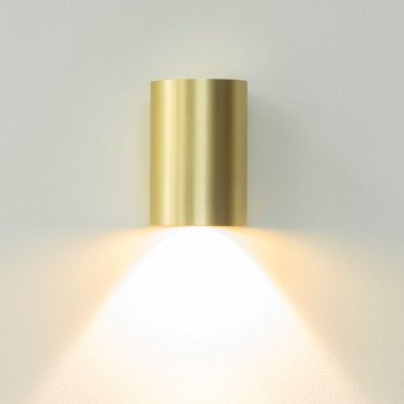 Artdelight Brody - applique murale - Ø 7,2 x 11 cm - 4W LED inclus - IP54 - or brossé
