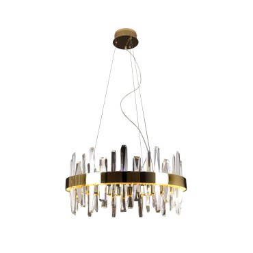 Maxlight Prince - lustre - Ø 60 x 150 cm - 31W LED inclus - or