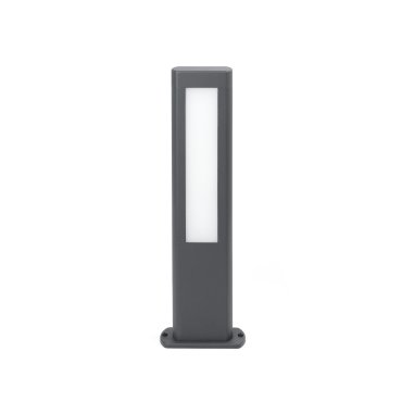 Faro Nanda - lampe de jardin - 11 x 5,5 x 50 cm - 13W LED inclus - IP54 - gris foncé